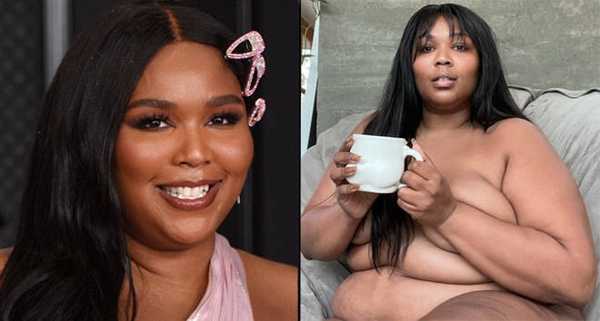 Lizzo bared all in a naked photo