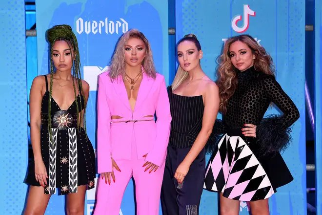 Leigh-Anne Pinnock, Jesy Nelson, Perrie Edwards and Jade Thirlwall MTV EMAs 2018