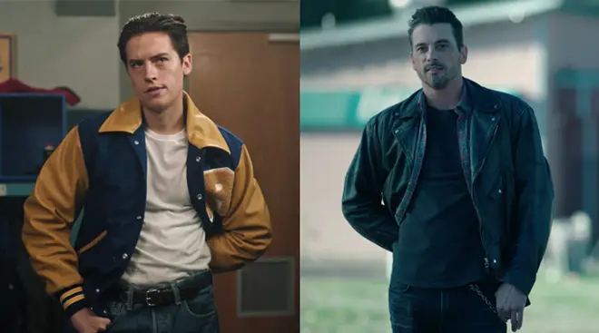 Cole Sprouse and Skeet Ulrich as FP Jones