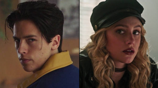 Cole Sprouse and Lili Reinhart as young FP Jones and young Alice Smith