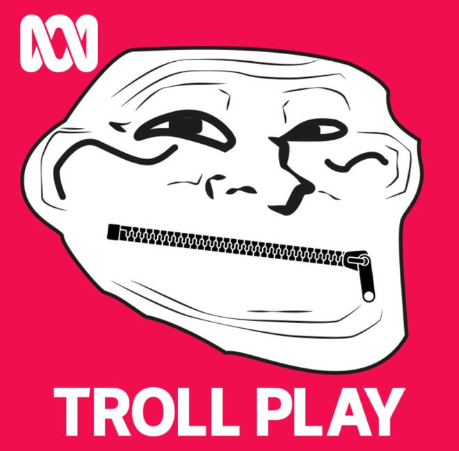 Troll play podcast logo