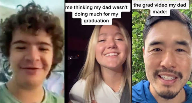 Teen's wild graduation video with messages from 14 celebs goes viral