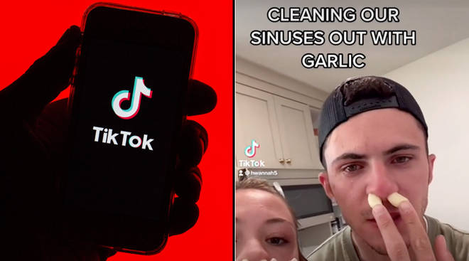 Does TikTok's garlic nose hack clean out your sinuses?