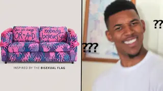 IKEA's new bisexual loveseat in honour of Pride is being roasted by the internet