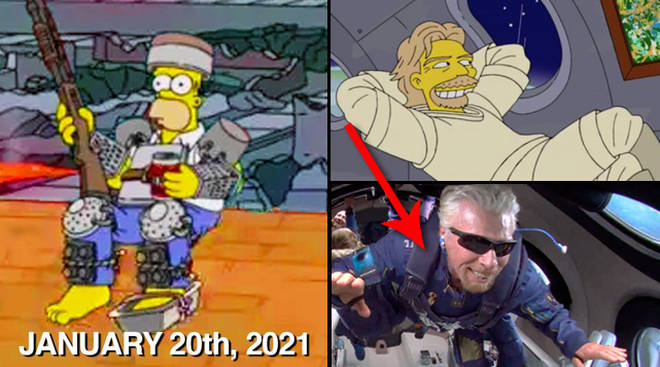 Simpsons Predictions 2021: Everything that's happened - PopBuzz