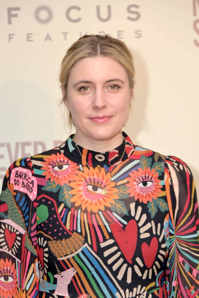 Greta Gerwig attends a New York screening of "Never Rarely Sometimes Always"