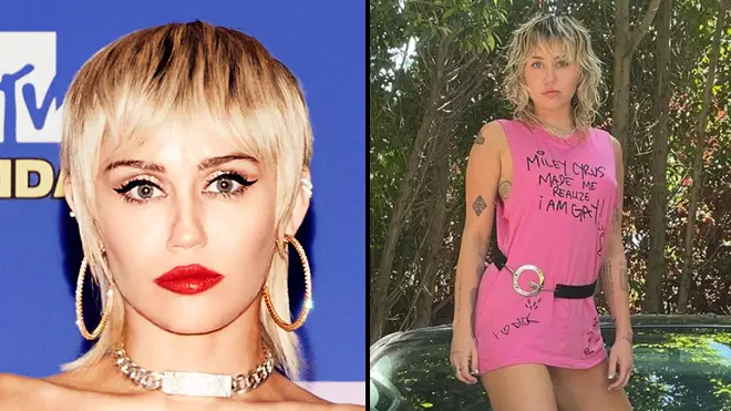 Miley Cyrus is selling "Miley made me gay” merch with explicit drawings on them