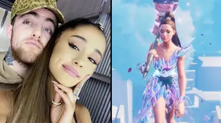 Ariana Grande fans are "sobbing" over her Mac Miller tribute in her Fortnite concert