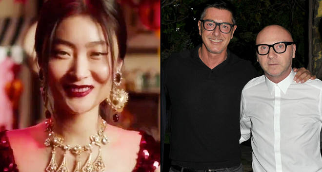 Dolce and Gabanna model/Stefano Gabbana and Domenico Dolce attend the DETAILS magazine cocktail party
