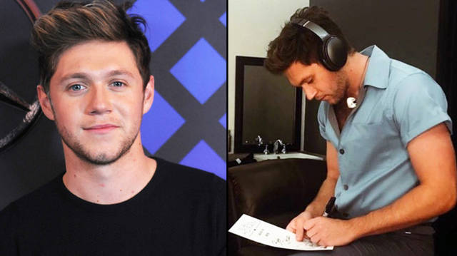 Niall Horan attends the broadcast room at the Z100's Jingle Ball 2016/Niall Horan writing music