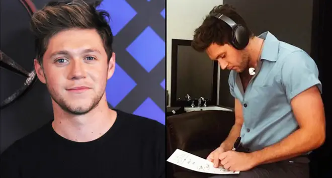 Niall Horan attends the broadcast room at the Z100's Jingle Ball 2016/Niall Horan writing music