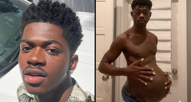 Lil Nas X accused of 'stealing' pregnancy concept for new album from another artist.