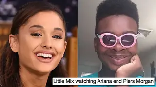 Ariana Grande and Little Mix versus Piers Morgan memes