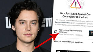 Cole Sprouse calls out fans for getting a picture of his girlfriend removed from Instagram