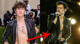 Shawn Mendes accused of "copying" Harry Styles with Met Gala and VMAs looks