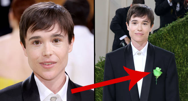 Elliot Page wears suit with powerful hidden meaning for first red carpet since coming out as trans