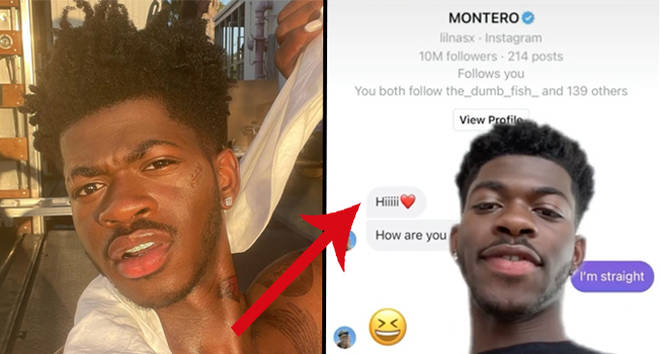 Lil Nas X calls out TikToker who claimed he slid into his DMs