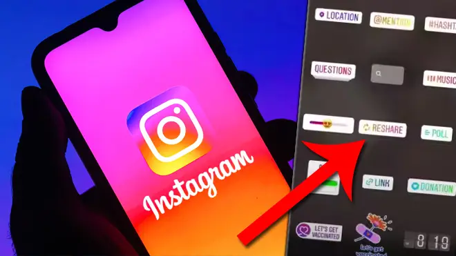 How to share Instagram posts to Stories with Re-Share Sticker