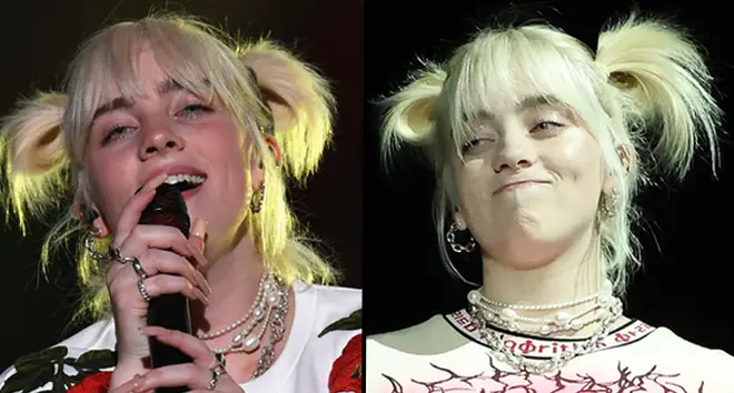 Billie Eilish stops her own festival performance to call out security
