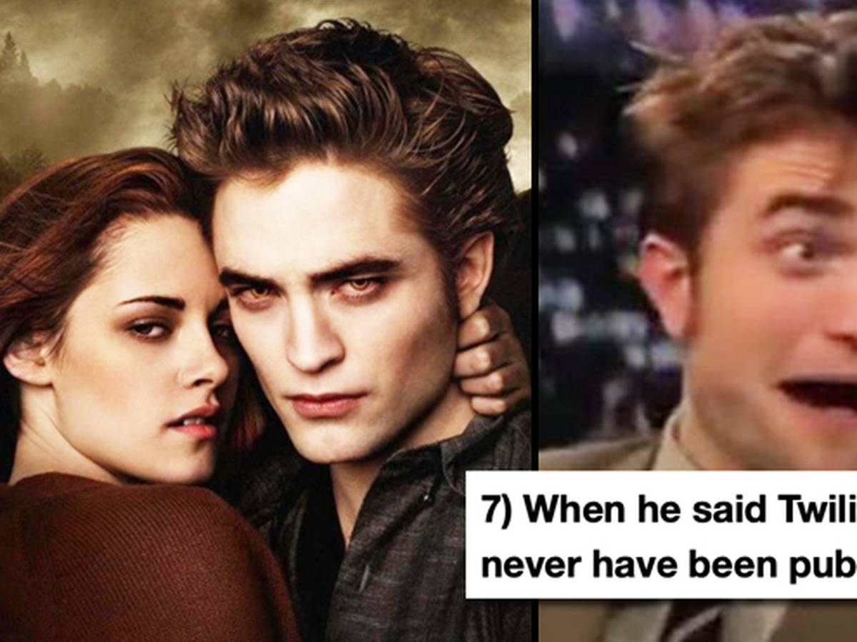 15 times Robert Pattinson brutally roasted the Twilight franchise - PopBuzz