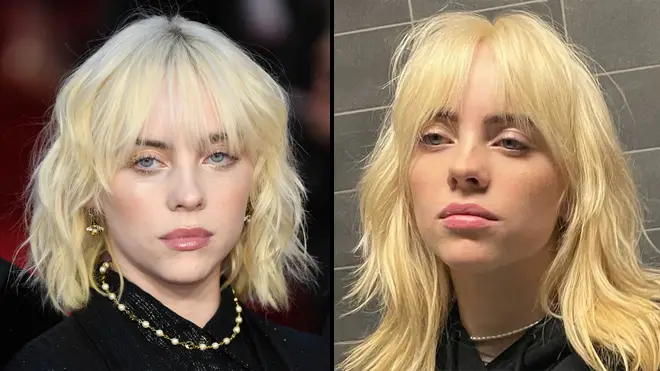 Billie Eilish say she dyed her hair blonde because she was "terrified" of paparazzi and stalkers