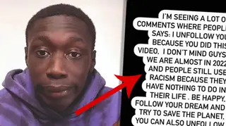 Khaby Lame claps back at people threatening to unfollow him for advocating against racism