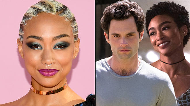 Tati Gabrielle opens up about filming sex scene with Penn Badgley in You season 3
