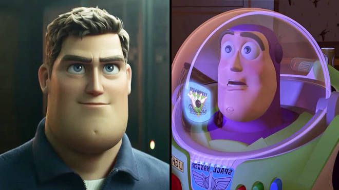 Buzz Lightyear has hair in the Lightyear trailer and Toy Story fans are shook