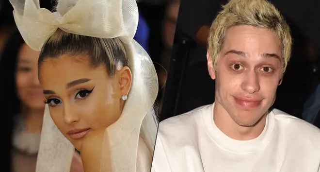 Ariana Grande and Pete Davidson Instagram comment