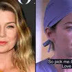 Ellen Pompeo was "horrified" at Meredith's "Pick me" scene in Grey's Anatomy