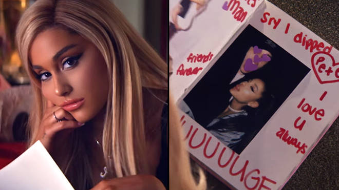 Ariana Grande's burn book features messages of appreciation to her ex-boyfriends
