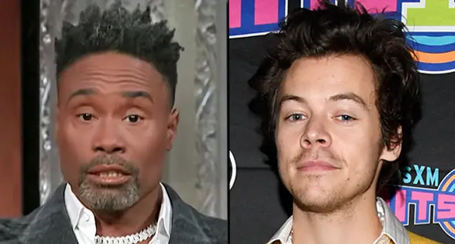 Billy Porter and Harry Styles.