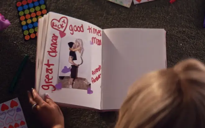 Ricky Alvarez's page in Ariana Grande's burn book
