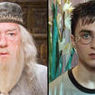 Dumbledore and Harry Potter.