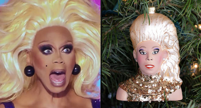 The internet is cackling over this cursed RuPaul Christmas ornament.
