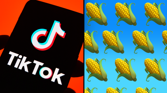 What does Corn mean on TikTok?
