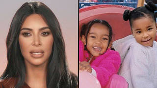 Kim Kardashian accused of Photoshopping a photo of her niece True Thompson.