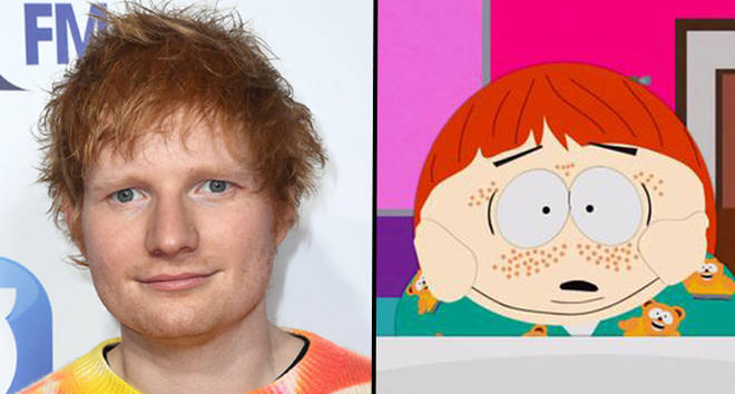 Ed Sheeran says South Park episode mocking ginger people "ruined his life"