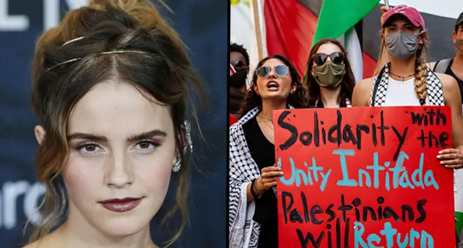Emma Watson called an "antisemite" by Israeli ambassador for pro-Palestine post.