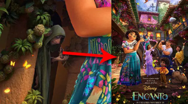 Encanto details: Bruno is hiding in the official movie poster