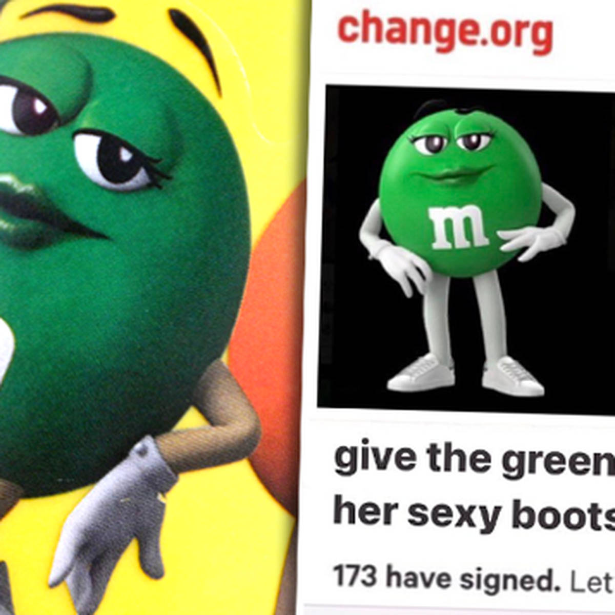 Green M&M  Know Your Meme