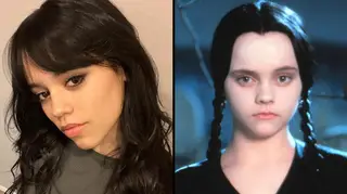 Jenna Ortega teases Wednesday Addams transformation