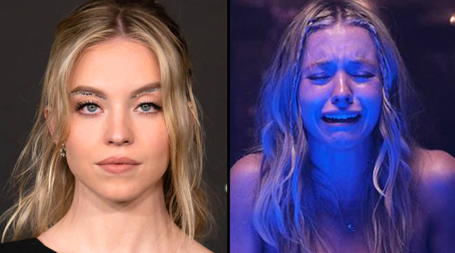 Sydney Sweeney shares behind the scenes of the hot tub scene