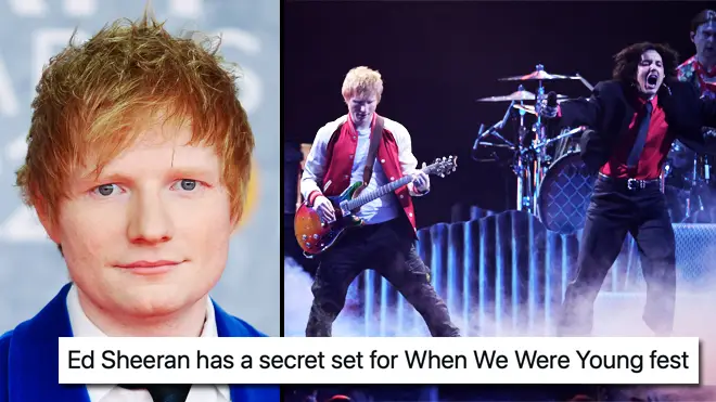 Ed Sheeran performed with Bring Me The Horizon at The BRITs and the memes are hilarious