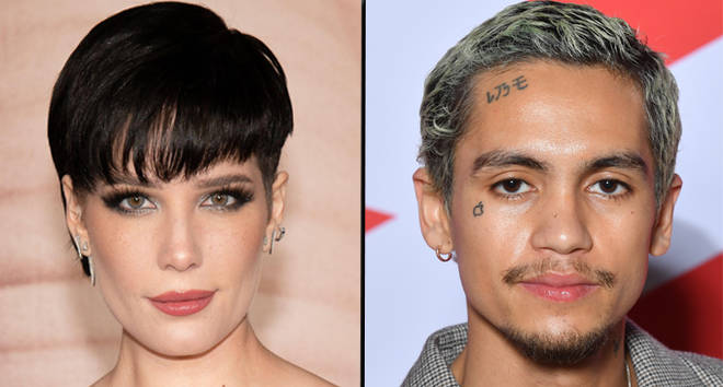 Halsey reveals Dominic Fike thought she was 35 when they first met.