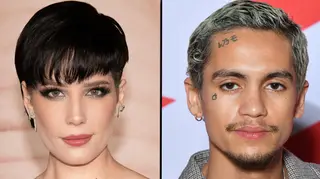 Halsey reveals Dominic Fike thought she was 35 when they first met.