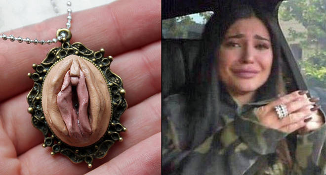 Vagina necklace/Kylie Jenner crying