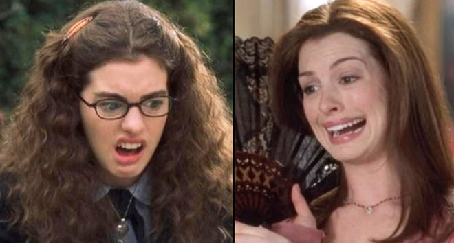 Mia Thermopolis (Anne Hathaway) in The Princess Diaries.