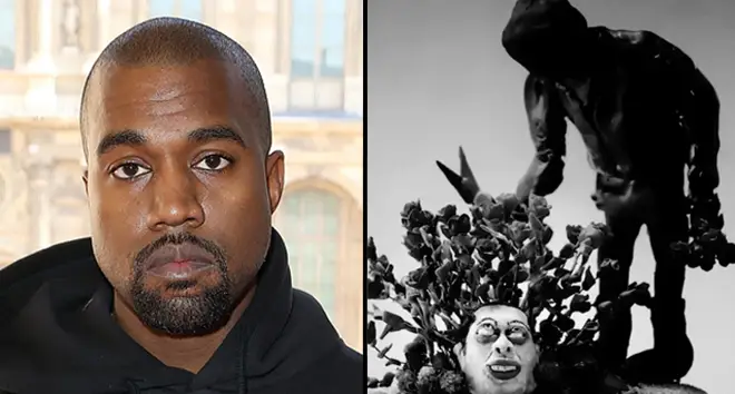 Kanye West slammed for decapitating Pete Davidson in "disturbing" new music video.