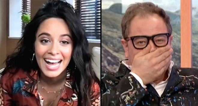 Camila Cabello hilariously laughs off nip slip on live TV